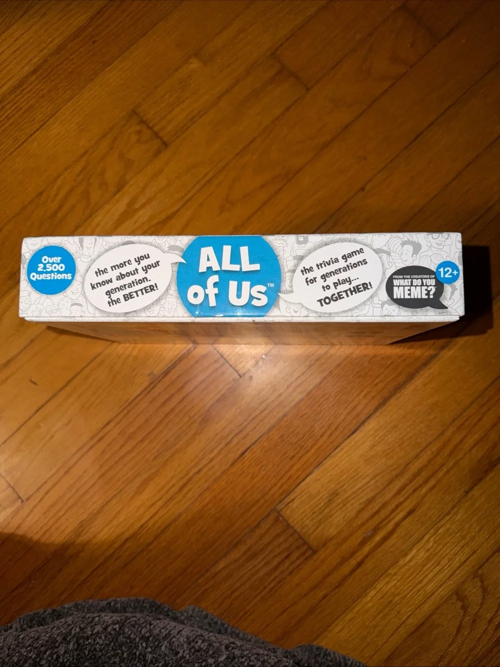 ALL of Us Trivia Game - Blue - Family Trivia for All Ages